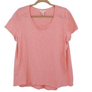 Sundance Top Womens M Pink Casual Boho Resortwear Preppy Boho Classic Everyday